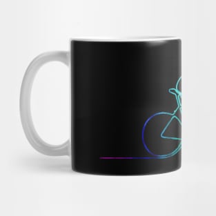 Cycling Rainbow Rider Mug